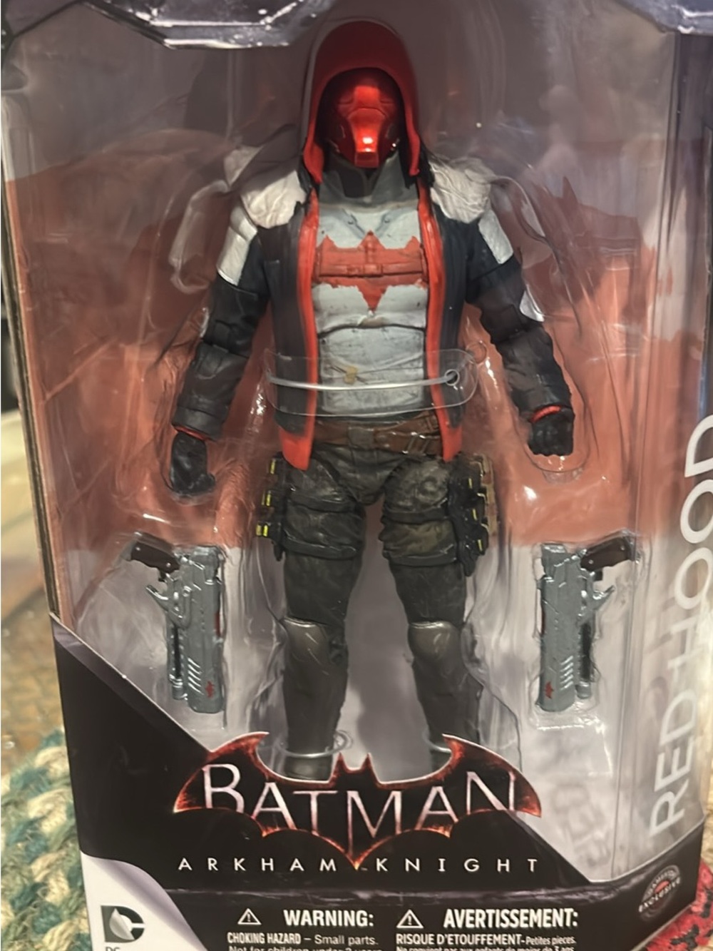 DC Comics Red Hood Action Figure - Red, Black, Gray GameStop exclusive